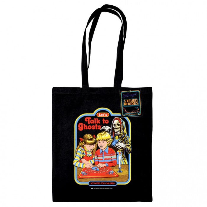 Front - Steven Rhodes Let´s Talk To Ghosts Tote Bag