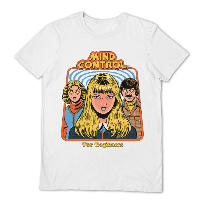 Front - Steven Rhodes Unisex Adult Mind Control T-Shirt