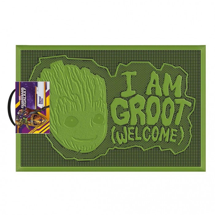 Front - Guardians Of The Galaxy I Am Groot Welcome Door Mat