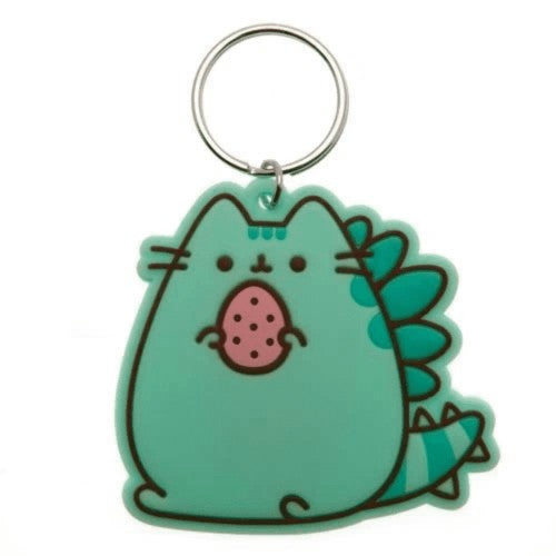 Front - Pusheen Pusheenosaurus Keyring