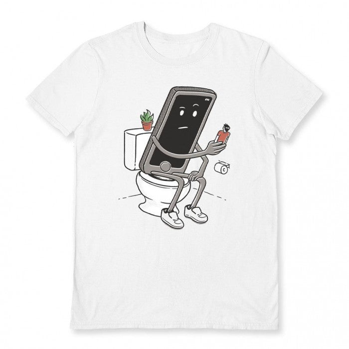 Front - Gamma Ray Unisex Adult Toilet Humour T-Shirt