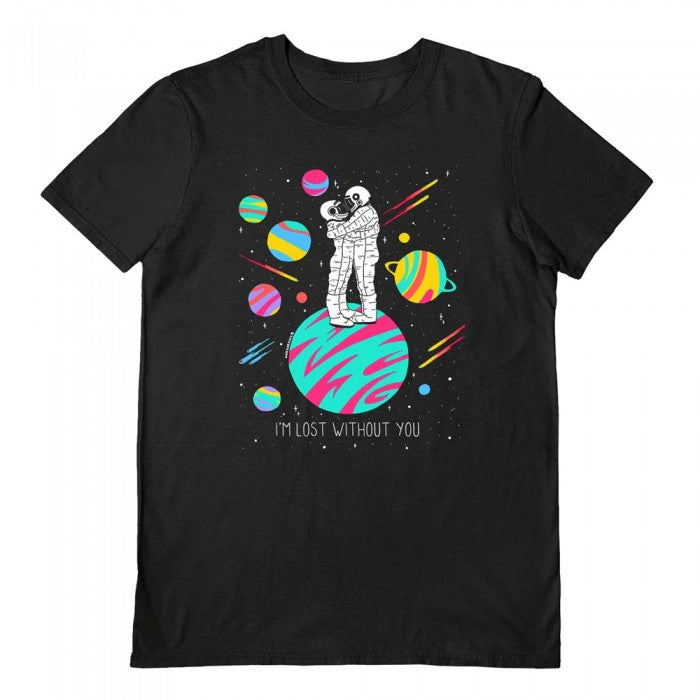 Front - Darker Days Unisex Adult Lost Without You T-Shirt