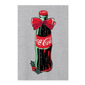 Front - Coca-Cola Unisex Adult Bottle Bow Sweatshirt