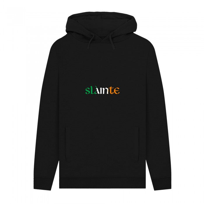 Black - Front - Apoh Unisex Adult Slainte Hoodie