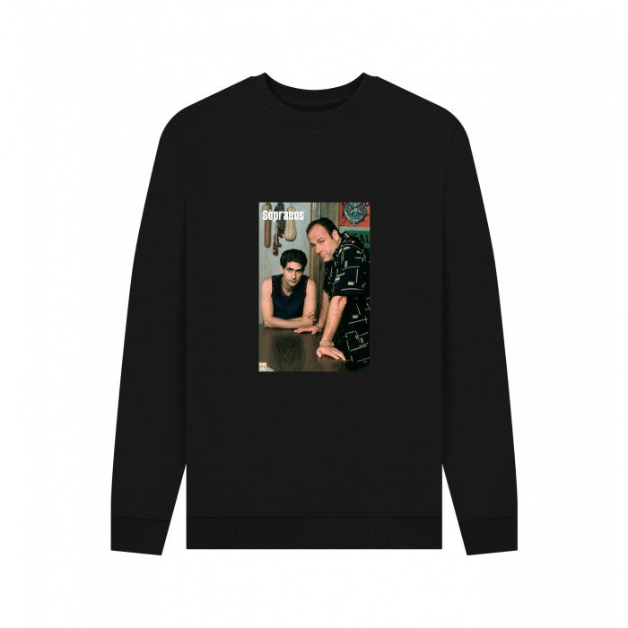 Front - The Sopranos Unisex Adult Tony and Christopher Sweatshirt