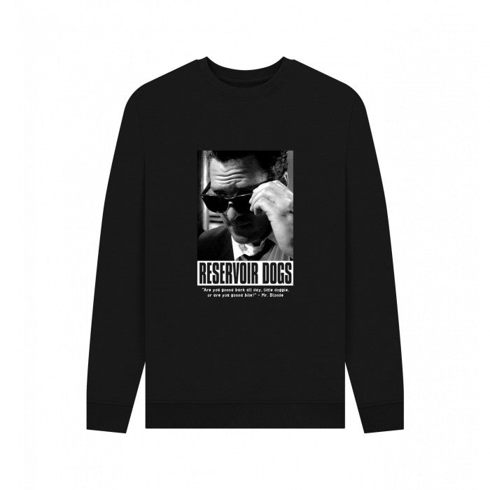 Front - Reservoir Dogs Unisex Adult Little Doggie Mr Blonde Quote Sweatshirt