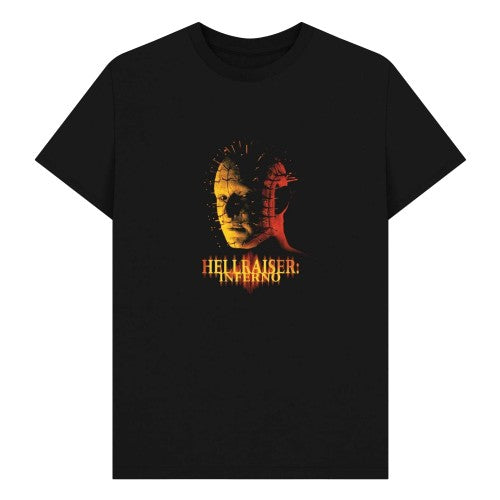 Front - Hellraiser Unisex Adult Inferno Portrait T-Shirt