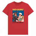 Front - Wham Unisex Adult Last Christmas Graphic T-Shirt