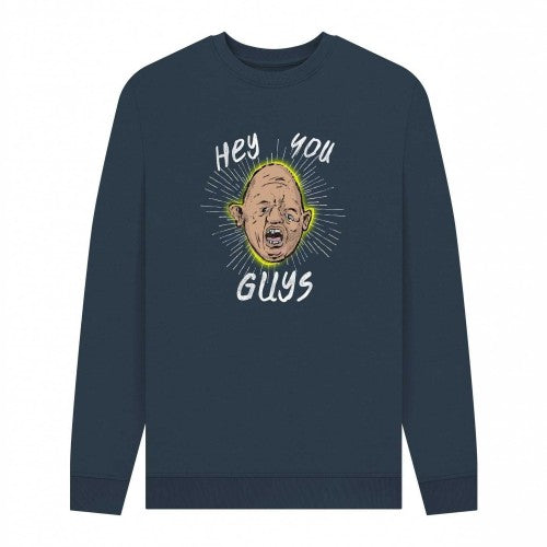 Front - The Goonies Unisex Adult Hey You Guys Sloth Sweatshirt
