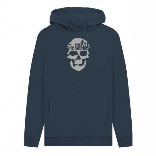 Front - The Goonies Unisex Adult Graphic Skull Hoodie