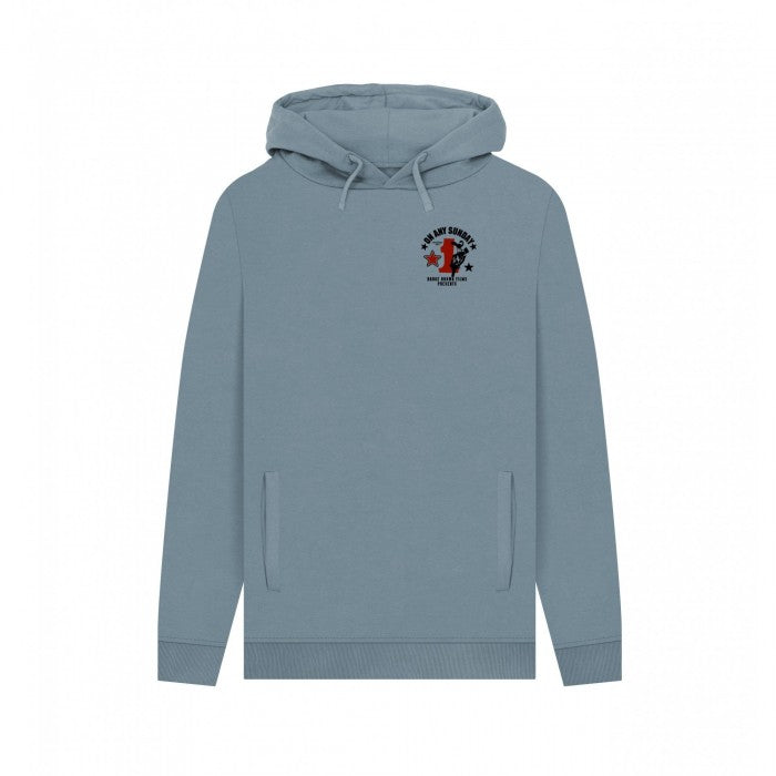 Front - On Any Sunday Unisex Adult Motorsport Mini Print Hoodie