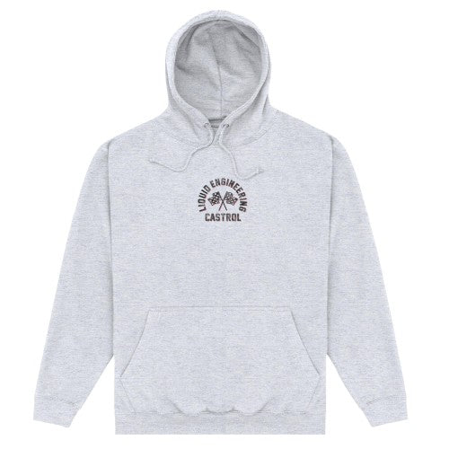 Front - Castrol Unisex Adult Liquid Engineering Hoodie