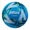 Fluorescent Orange-Black-Tidal Teal - Front - Mitre Calcio 24 Football
