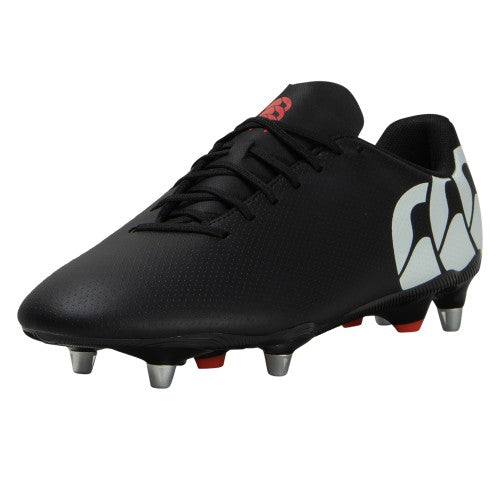 Front - Canterbury Unisex Adult Speed Raze Soft Ground Rugby Boots