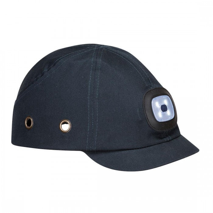 Front - Portwest LED Light Bump Cap