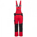 Front - Portwest Unisex Adult WX3 Bib And Brace Overall