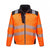Front - Portwest Mens PW3 Hi-Vis Safety Soft Shell Jacket