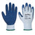 Front - Portwest A100 Latex Grip Gloves