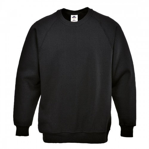 Metal Grey - Front - Portwest Unisex Adult Roma Sweatshirt