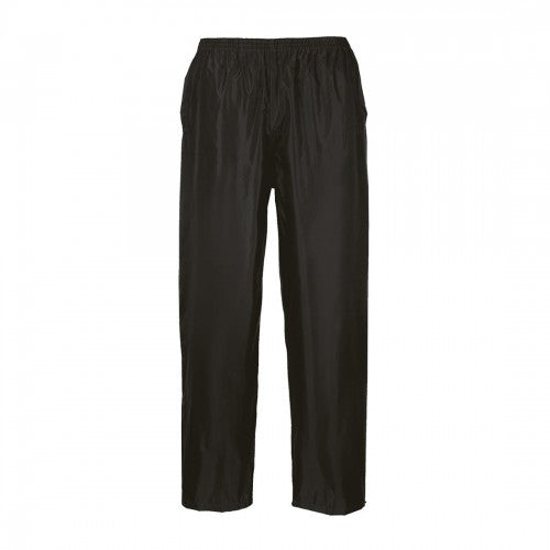 Front - Portwest Mens Classic Rain Trousers