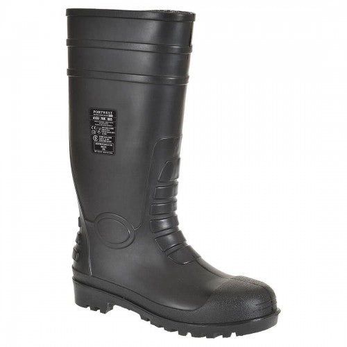 Yellow - Front - Portwest Mens Total Safety Wellington Boots