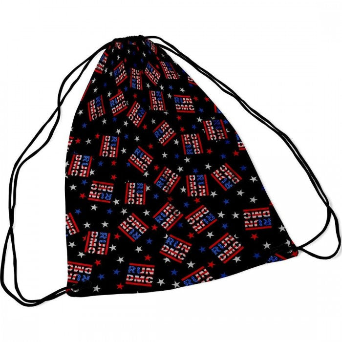 Front - RockSax USA Run DMC Drawstring Bag