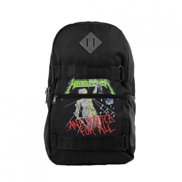 Front - RockSax Justice For All Metallica Skate Bag