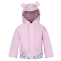 Front - Regatta Childrens/Kids Peppa Pig Hooded Waterproof Jacket