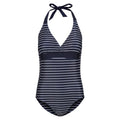 Front - Regatta Womens/Ladies Flavia II Striped One Piece Swimsuit