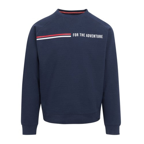 Front - Regatta Mens Nithsdale Stripe Crew Neck Sweatshirt