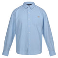 Front - Regatta Mens Babbinswood Linen Shirt