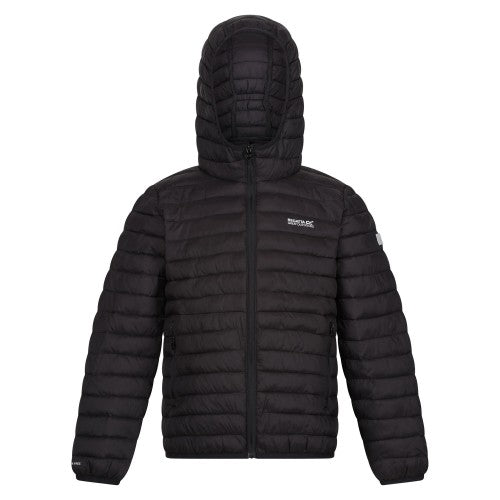 Front - Regatta Childrens/Kids Hillpack II Hooded Padded Jacket