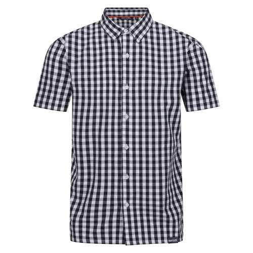 Front - Regatta Mens Denmoor Checked Shirt