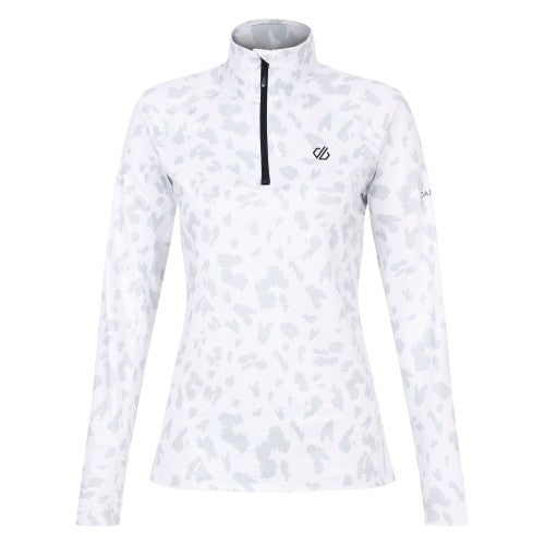 Front - Dare 2B Womens/Ladies Divulge Dash Print Core Stretch Midlayer