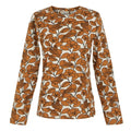 Front - Regatta Womens/Ladies Orla Kiely Birdy Long-Sleeved Winter T-Shirt