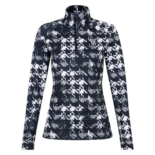 Front - Dare 2B Womens/Ladies Divulge Dogtooth Core Stretch Lightweight Midlayer
