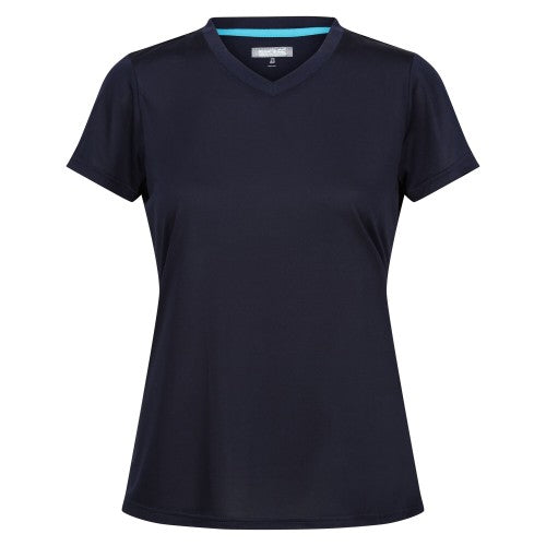 Front - Regatta Womens/Ladies Fingal Plain V Neck T-Shirt