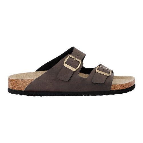 Black - Front - Regatta Mens Asby Double Strap Sandals