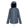 Front - Regatta Womens/Ladies Bayletta II Painterly Stripe Waterproof Jacket