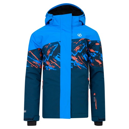 Front - Dare 2B Childrens/Kids Humour III Camo Ski Jacket