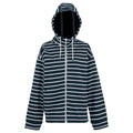 Front - Regatta Womens/Ladies Bayletta II Striped Full Zip Hoodie