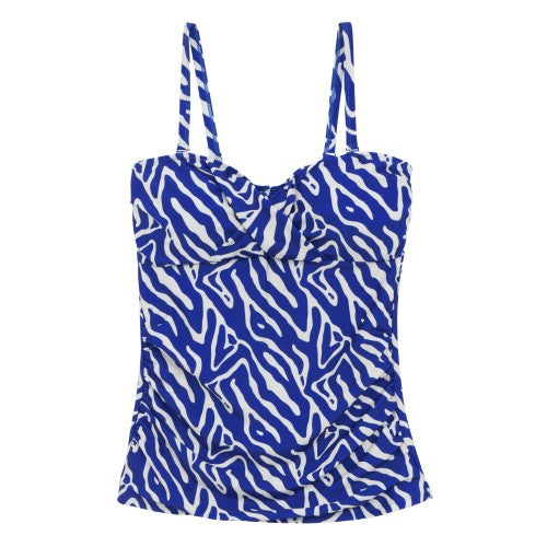 Front - Regatta Womens/Ladies Aceana III Abstract Tankini Top