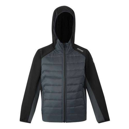 Front - Regatta Childrens/Kids Kielder IX Hybrid Jacket
