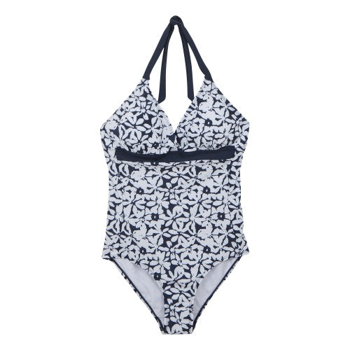 Front - Regatta Womens/Ladies Flavia II Large Floral One Piece Swimsuit