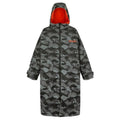 Front - Regatta Unisex Adult Camo Changing Robe
