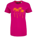 Front - Regatta Womens/Ladies Filandra VX Palm Tree T-Shirt