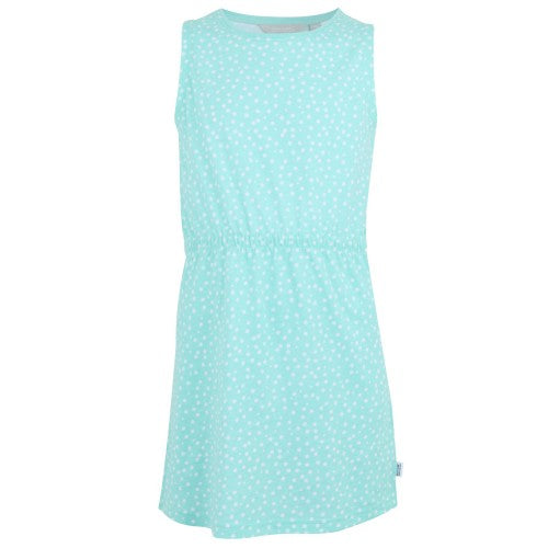 Front - Regatta Girls Beylina Micro-Dot Dress