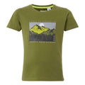 Front - Regatta Childrens/Kids Bosley VIII Mountain T-Shirt