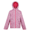 Front - Regatta Childrens/Kids Lever II Printed Waterproof Jacket
