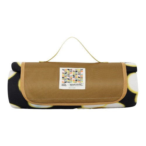 Front - Regatta Orla Kiely Spinning Flower Picnic Blanket